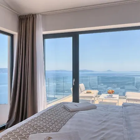 Ateneum With Sea View, Jacuzzi And Infinity Pool * Labin (Istria)