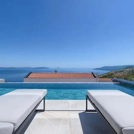 Villa Ateneum With Sea View, Jacuzzi And Infinity Pool Labin (Istria)